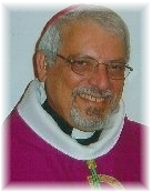 Picture of Bishop Anthony in his clerical garb with bishop's cap