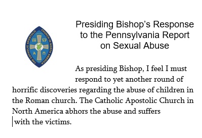Presiding Bishop Response to Report on Roman Church Abuse